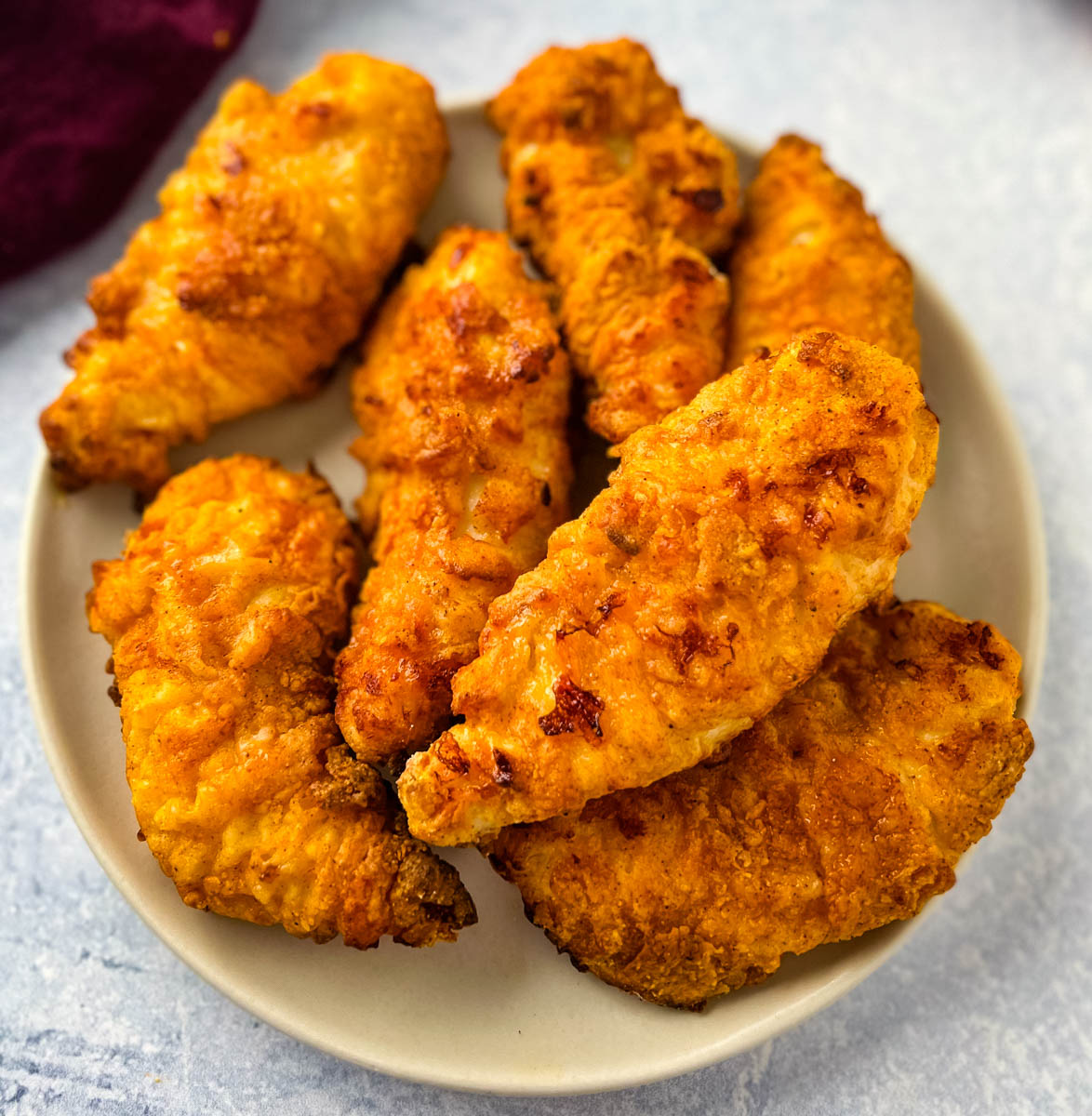 Air Fryer Chicken Tenders (Low Carb-No Breading) - Whole Made Living