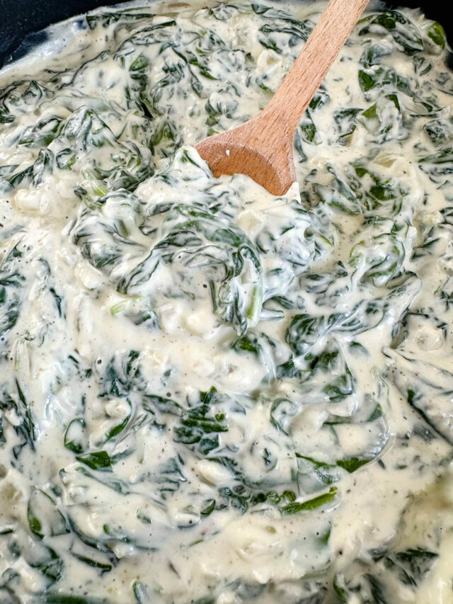 Steakhouse Creamed Spinach