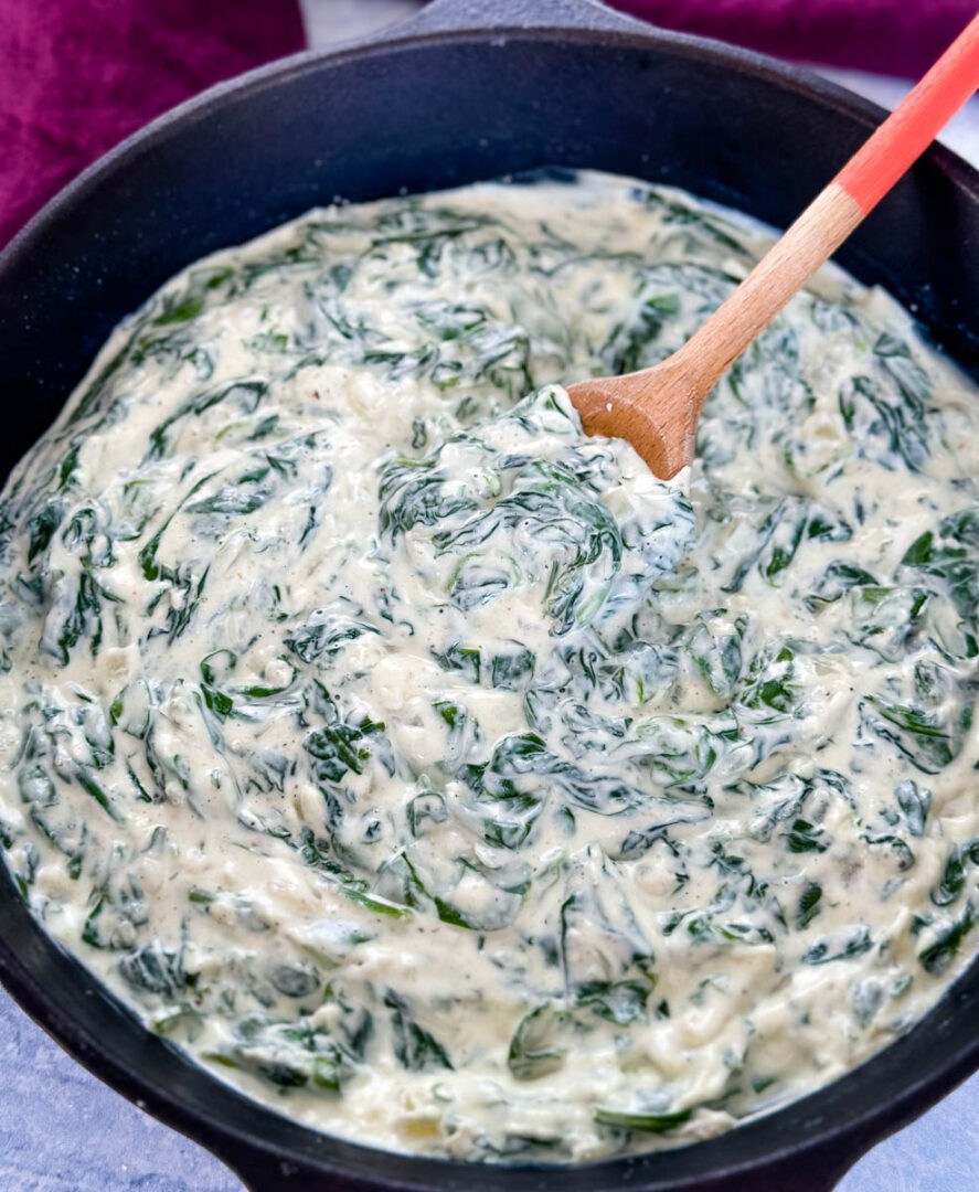 Steakhouse Creamed Spinach