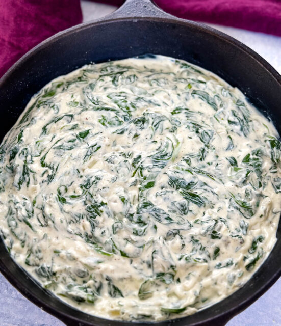 Steakhouse Creamed Spinach