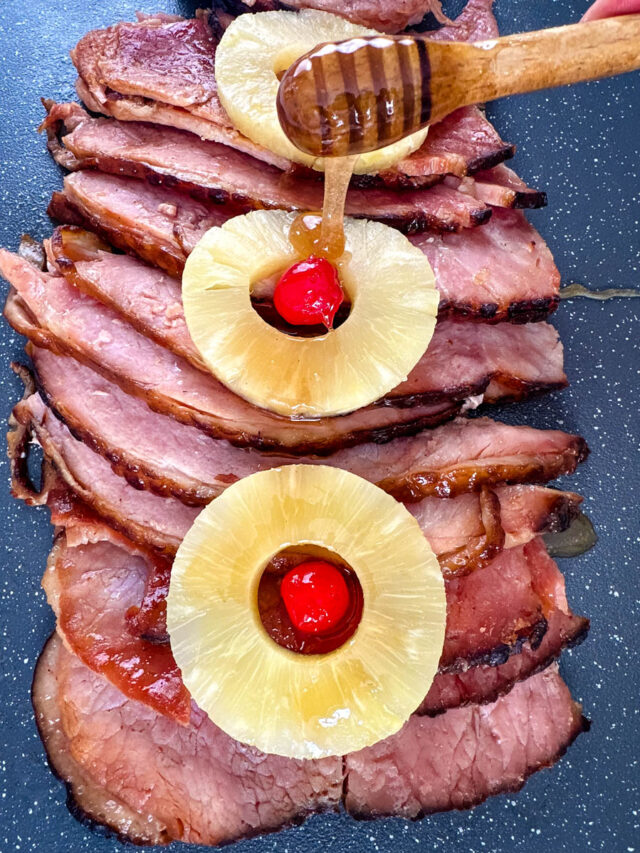 Holiday Crockpot Honey Ham