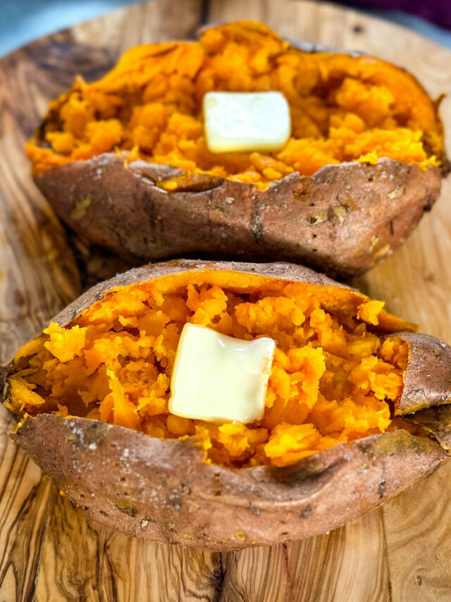 Smoked Sweet Potatoes