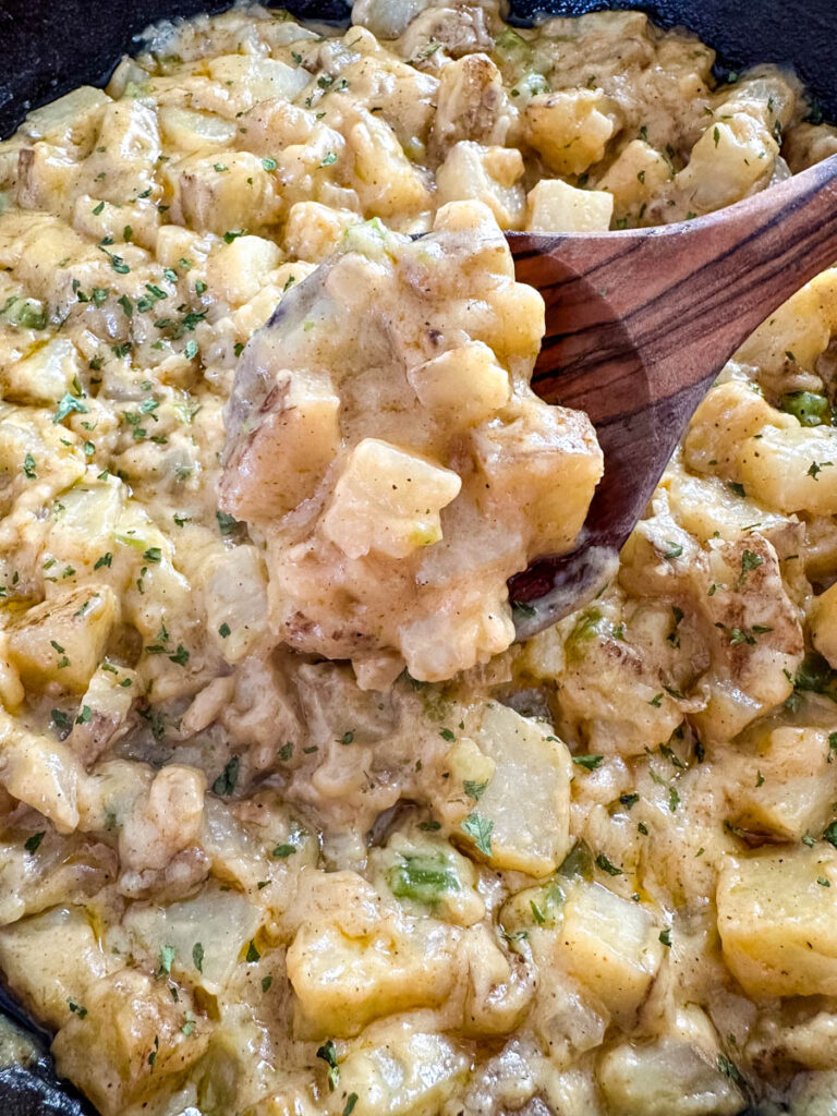 Delicious Smothered Southern Potatoes Recipe