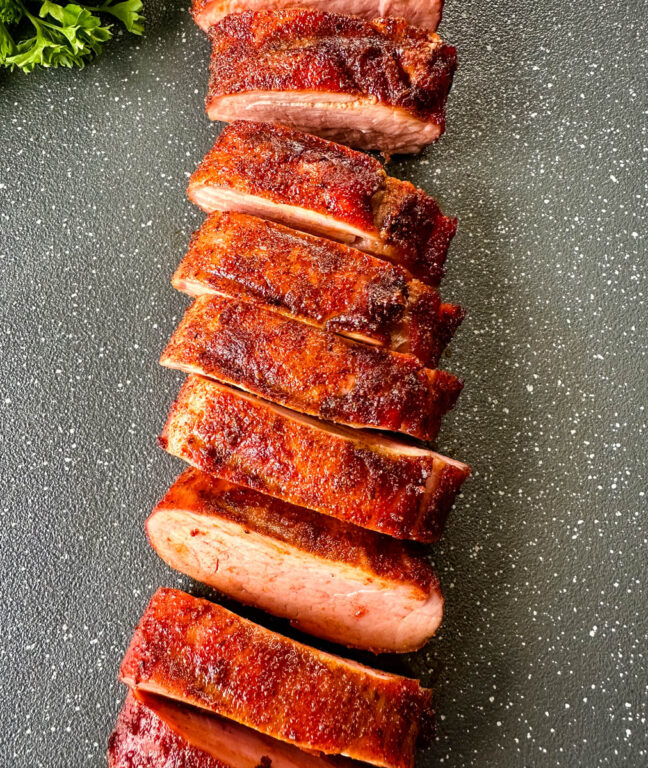 Traeger Smoked Pork Tenderloin 