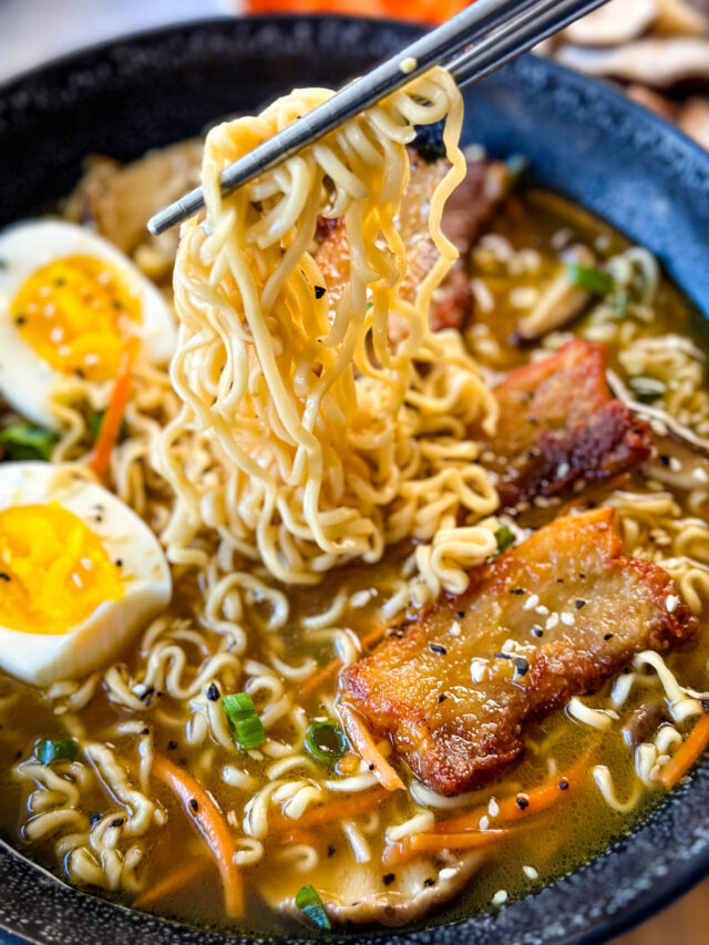 Homemade Pork Belly Ramen