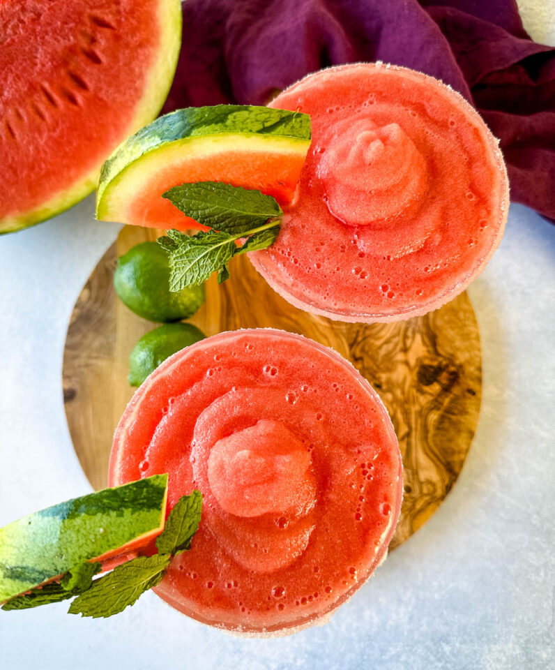 Frozen Watermelon Margarita