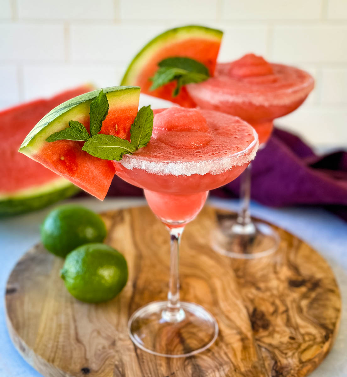 Frozen Watermelon Margarita