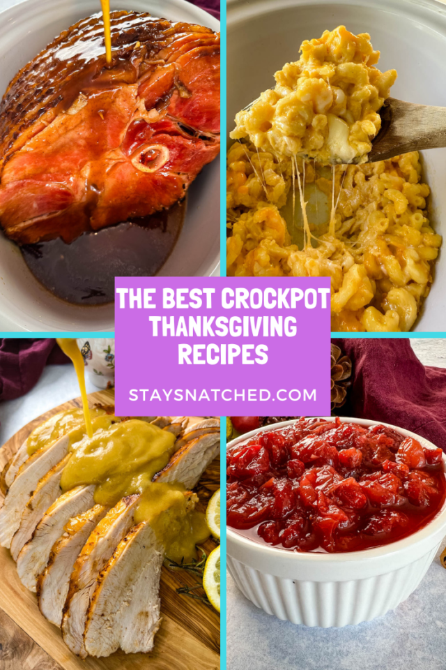 Slow Cooker Crockpot Thanksgiving Recipes