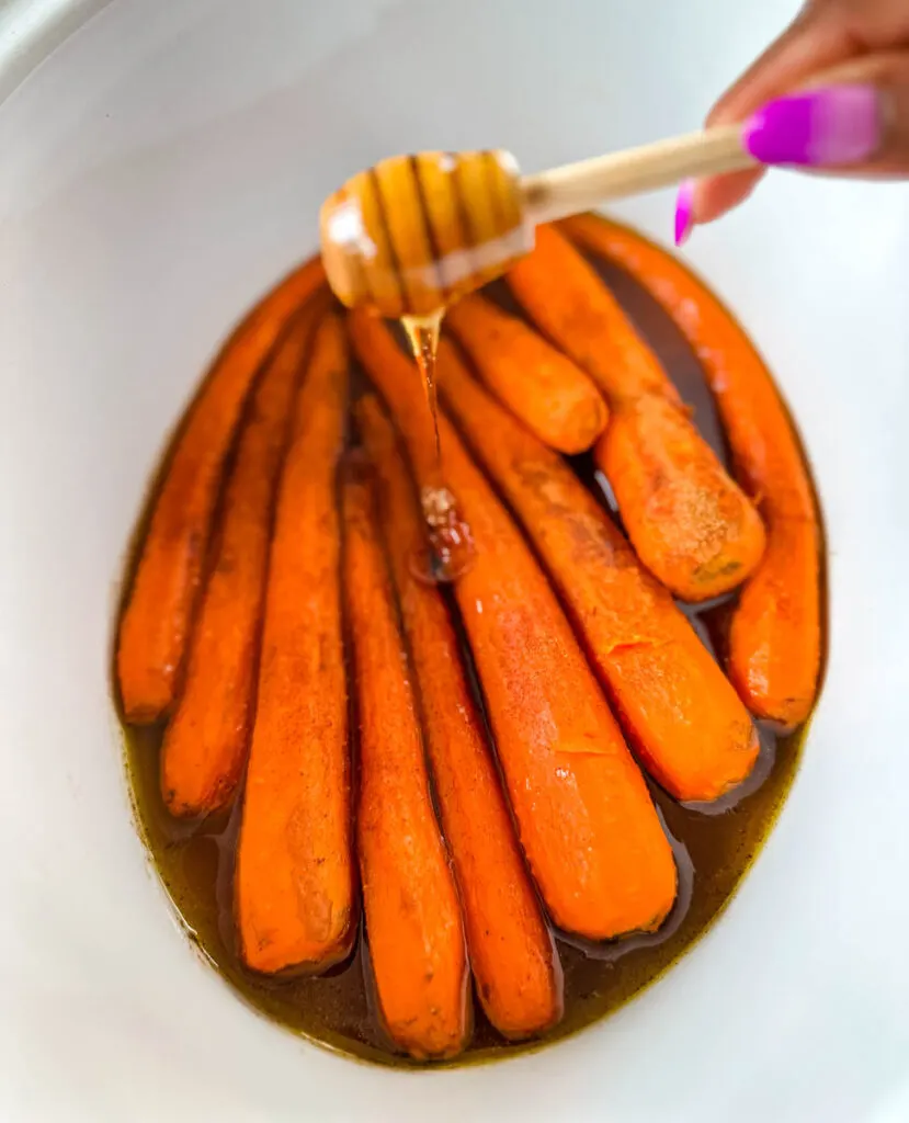 Slow Cooker Baby Carrots - Spicy Southern Kitchen