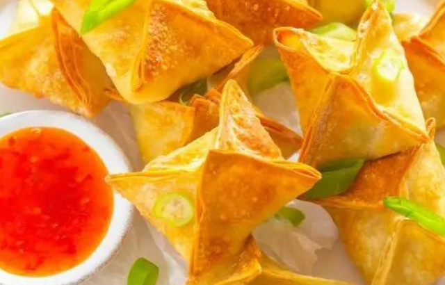 Air Fryer Crispy Crab Rangoon