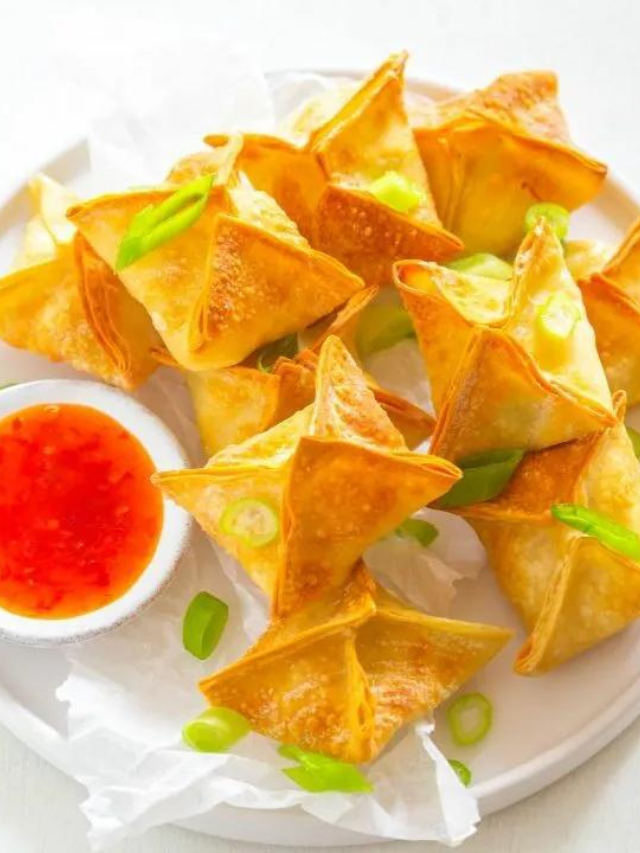 AMAZING Crispy Crab Rangoon in the Air Fryer