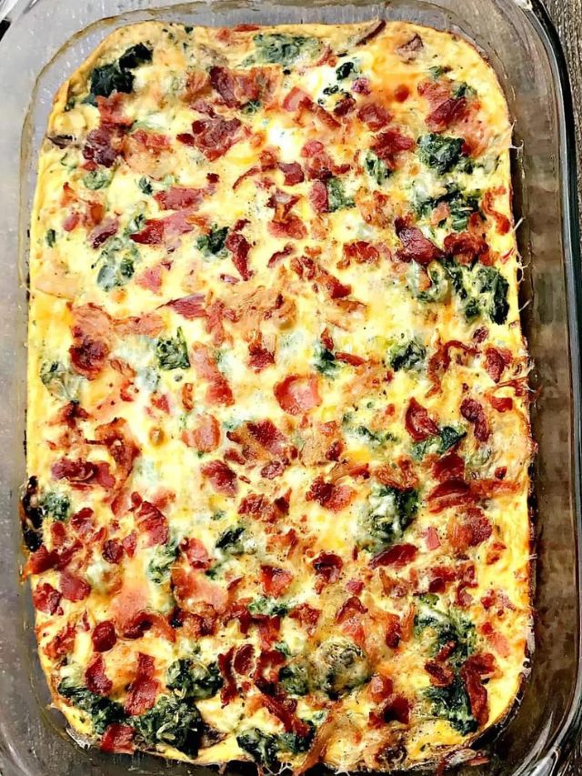 Easy Low-Carb Breakfast Casserole