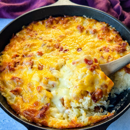 Hash Brown Breakfast Casserole without Eggs