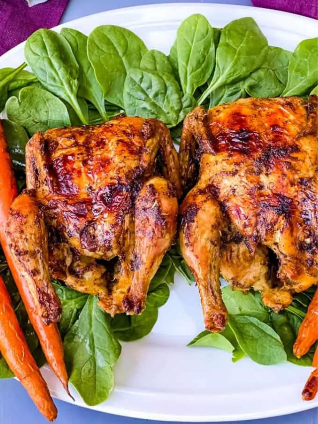 Juicy Cornish Hens in the Air Fryer