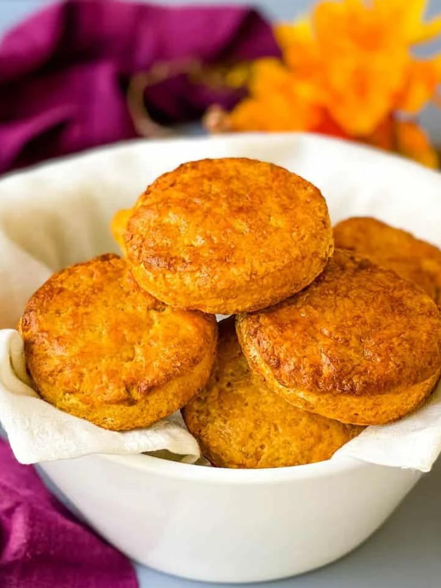 Easy Sweet Potato Biscuits from Scratch