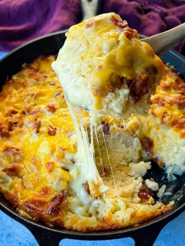 BEST Homemade Hashbrown Breakfast Casserole