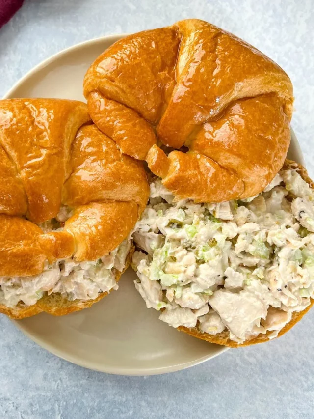 Chicken Salad Croissant Sandwiches Recipe