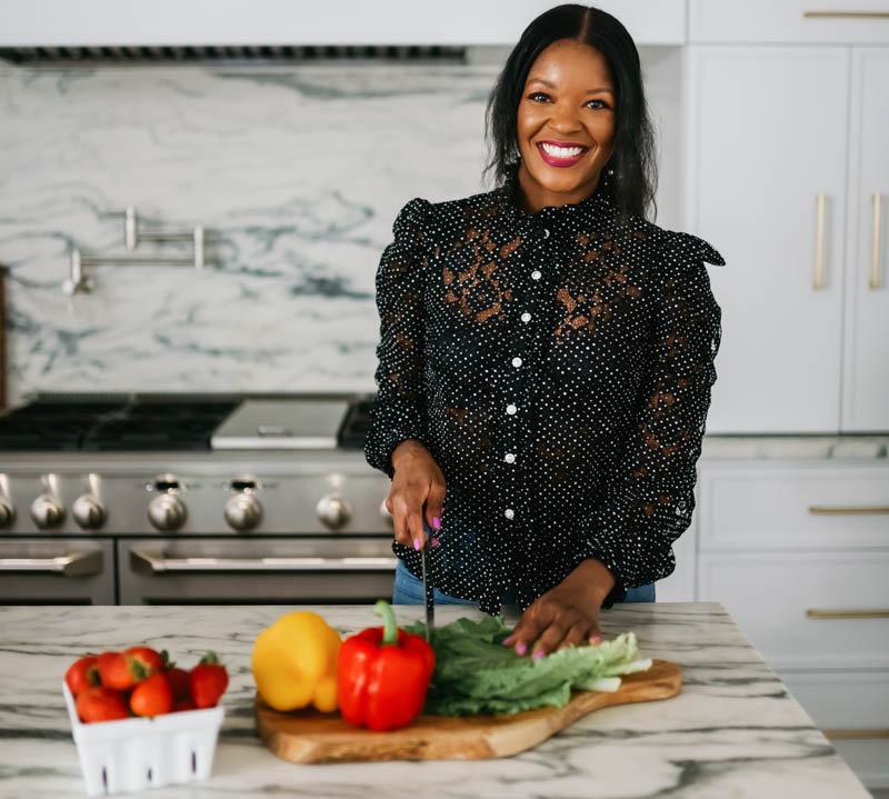 Brandi Crawford kitchen headshot photo