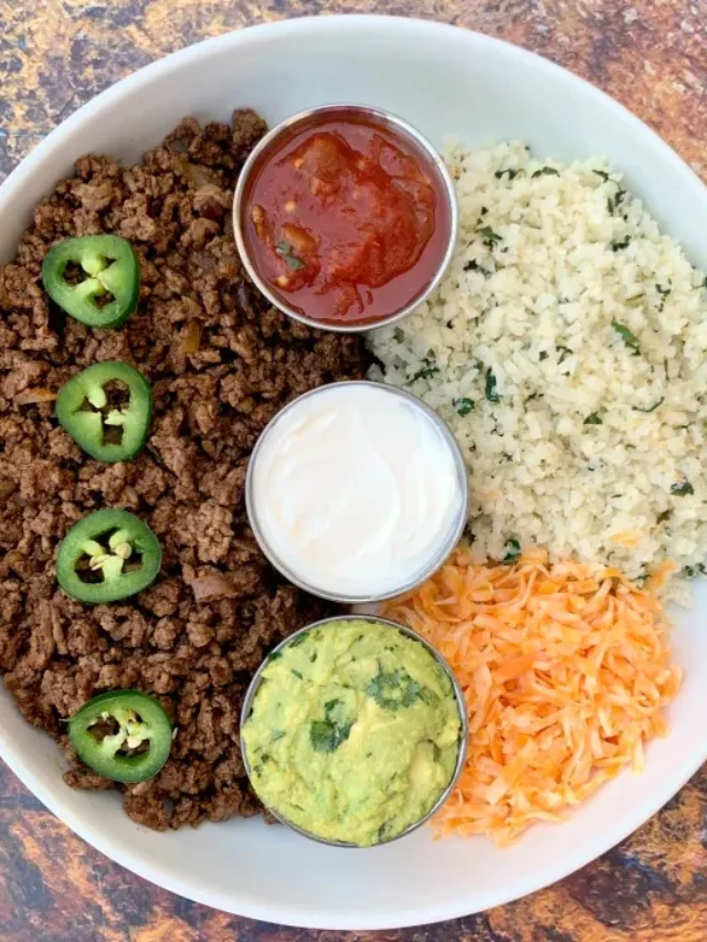 30 Minute Taco Bowl Dinner Idea!