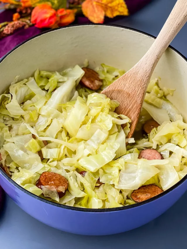 Easy Cooked Cabbage Side Dish