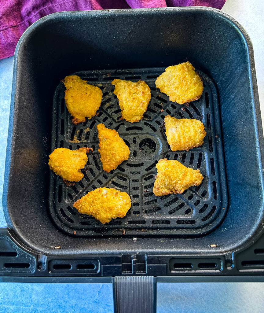 catfish nuggets in an air fryer