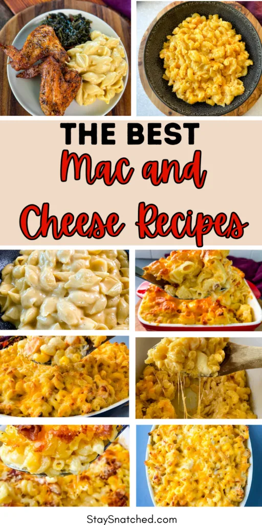 the best mac and cheese recipes Pinterest image